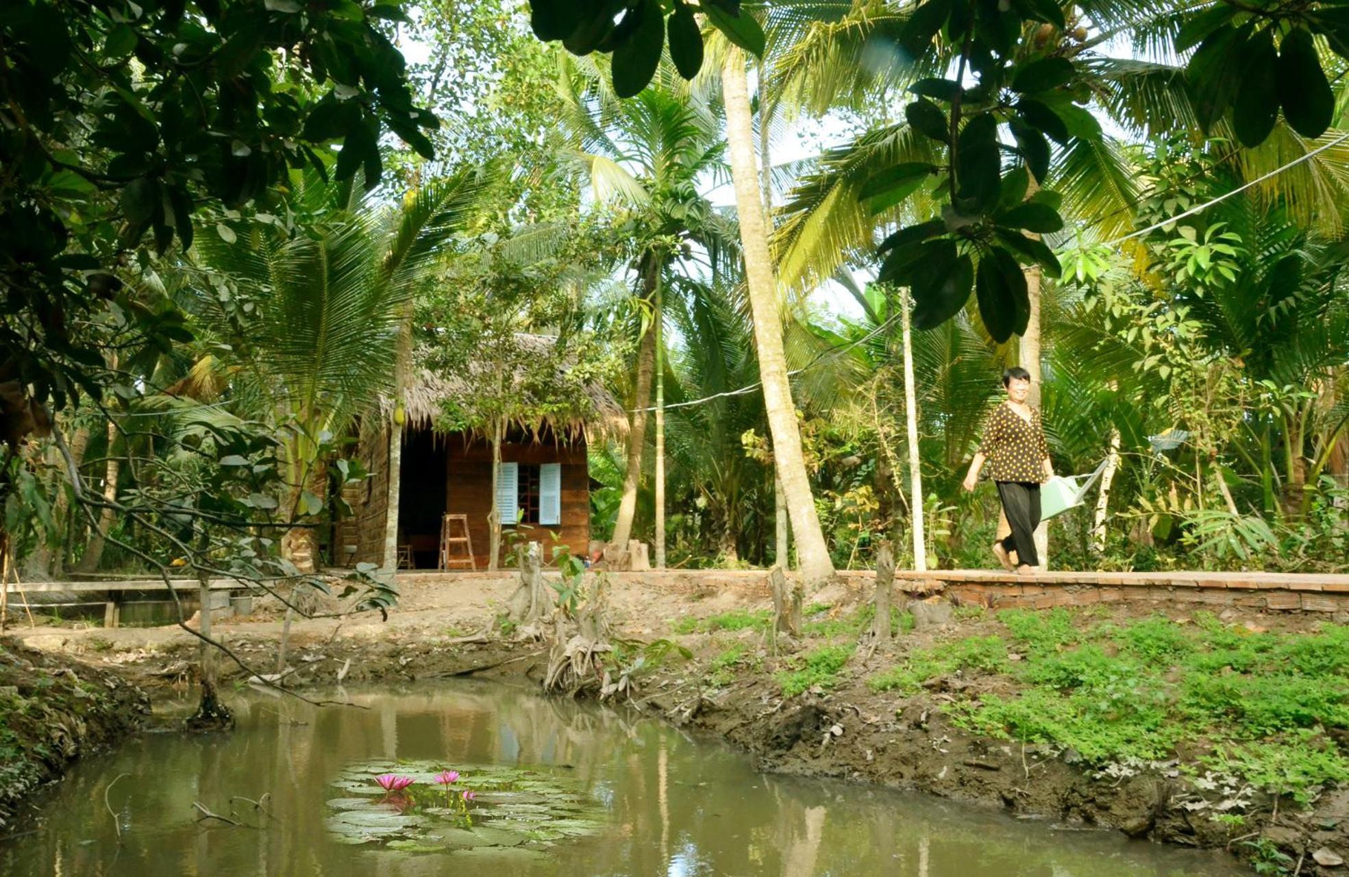 Mekong Farmstay Cantho - C.R Floating Market Кантхо Экстерьер фото